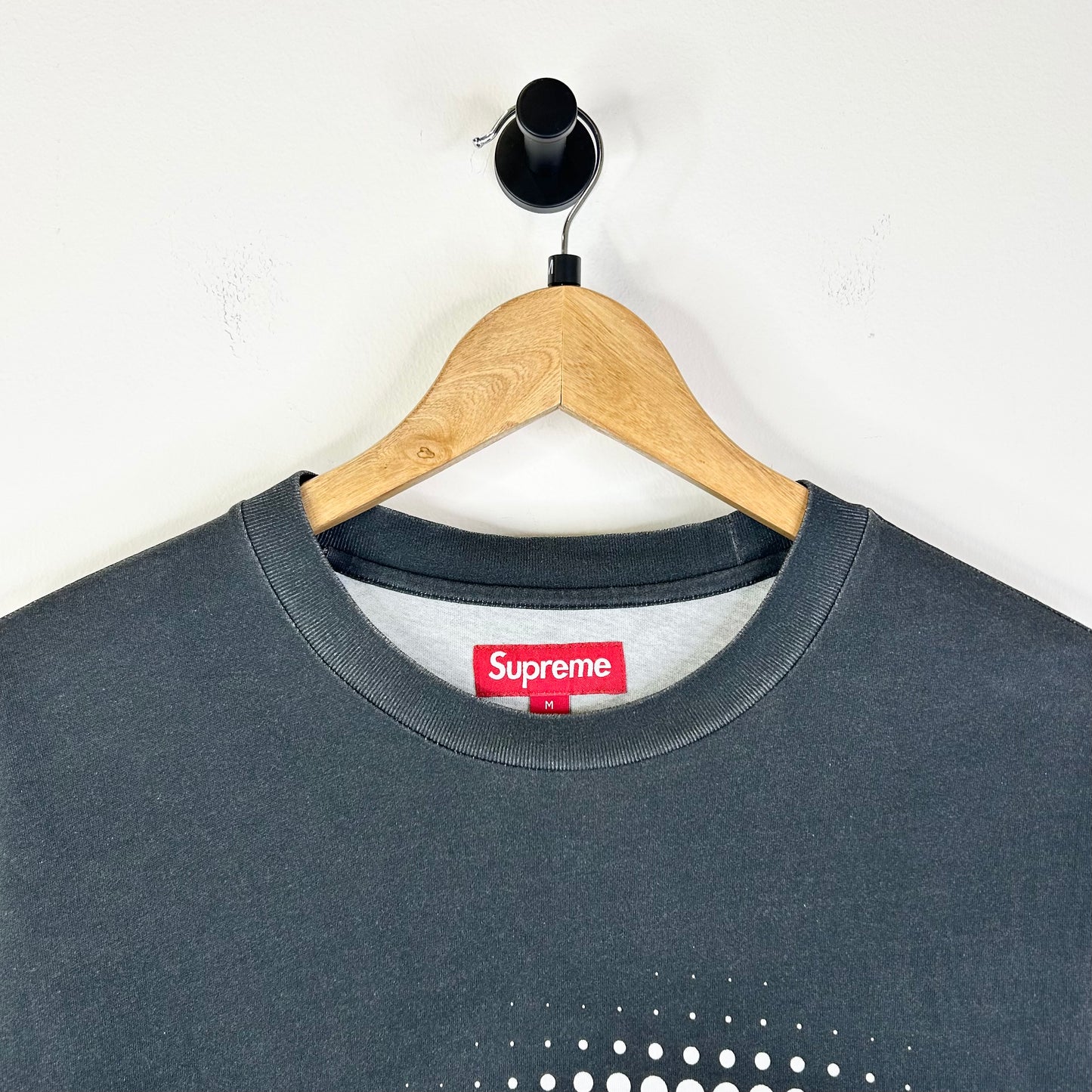 SUPREME MONOCHROME HALFTONE TEE