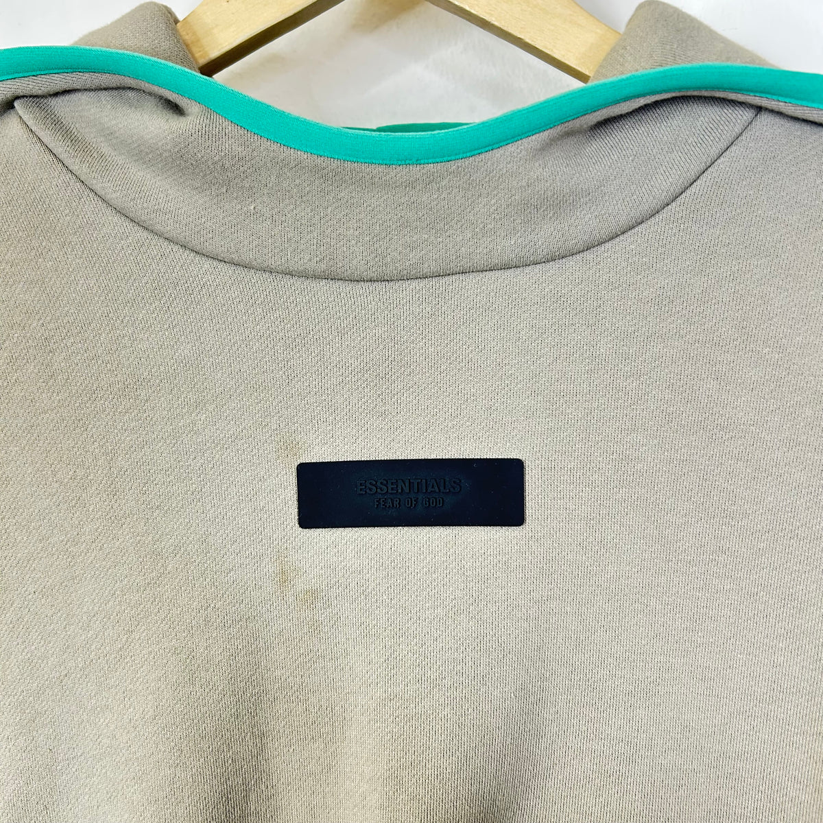 ESSENTIALS FEAR OF GOD HOODIE BEIGE