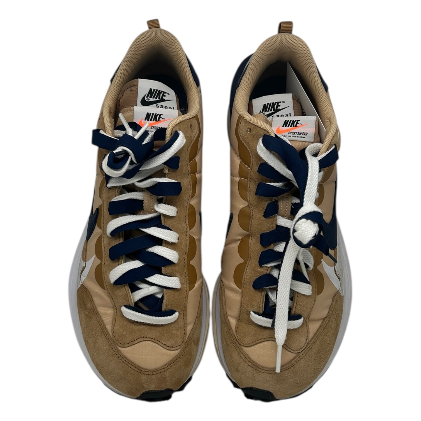 PREOWNED SACAI VAPORWAFFLE SESAME BLUE VOID SIZE 11.5