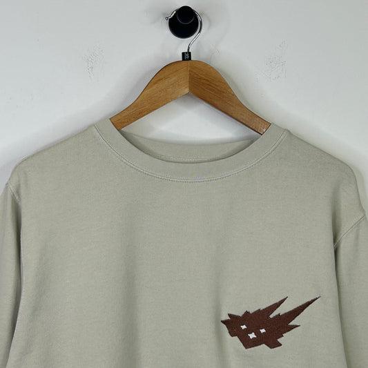 CACTUS JACK MONO HERITAGE CREWNECK 'IVORY' SIZE S