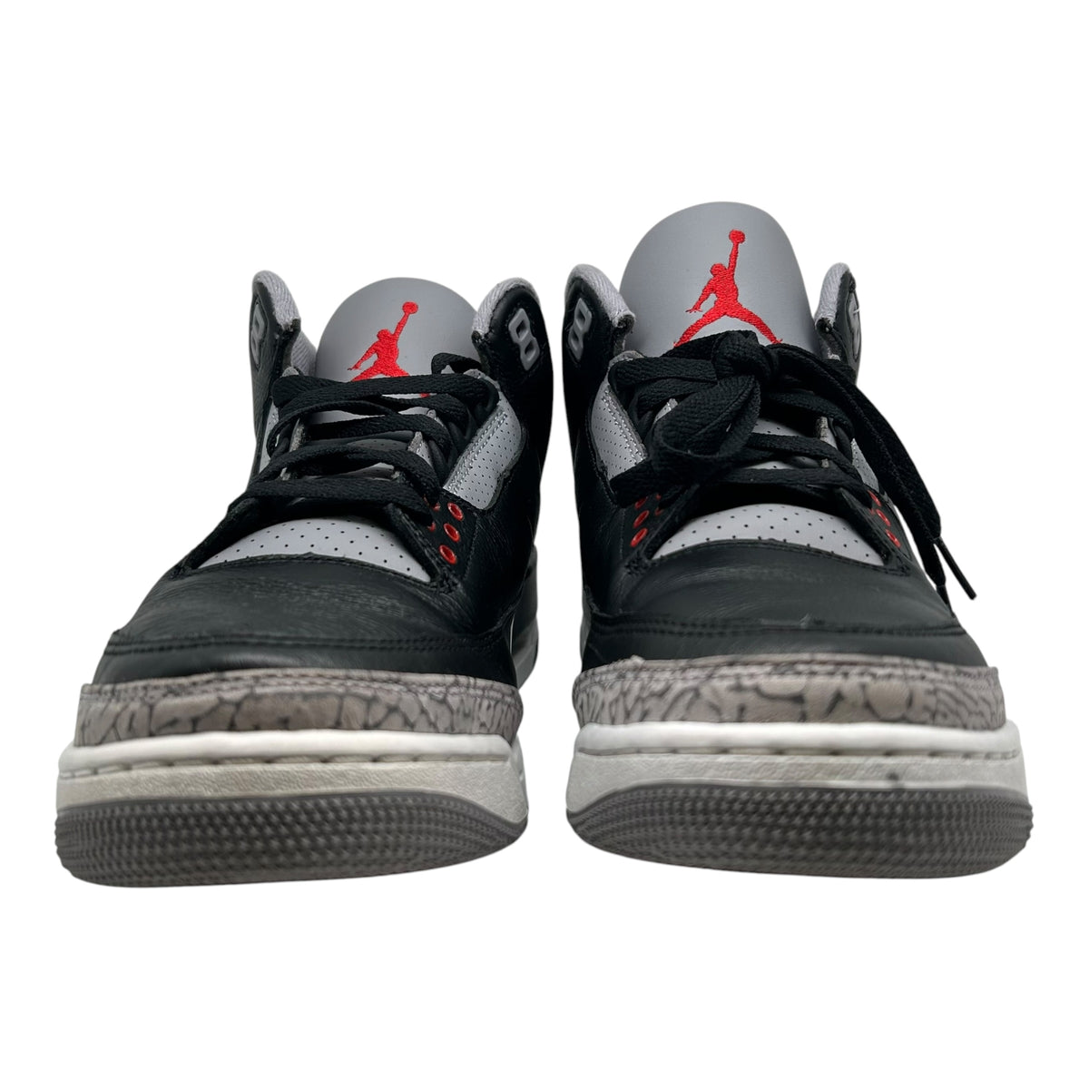 PREOWNED JORDAN 3 BLACK CEMENT