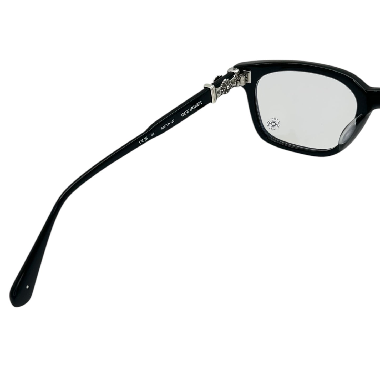 CHROME HEARTS COX UCKER BLACK SILVER SUNGLASSES