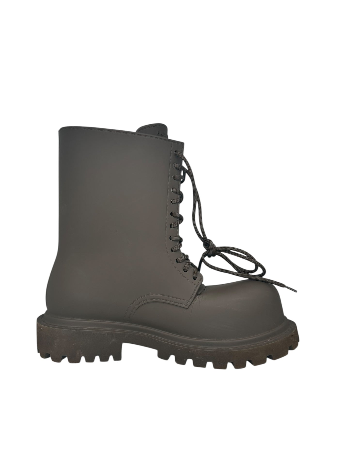 PREOWNED BALENCIAGA STEROID BOOT BROWN