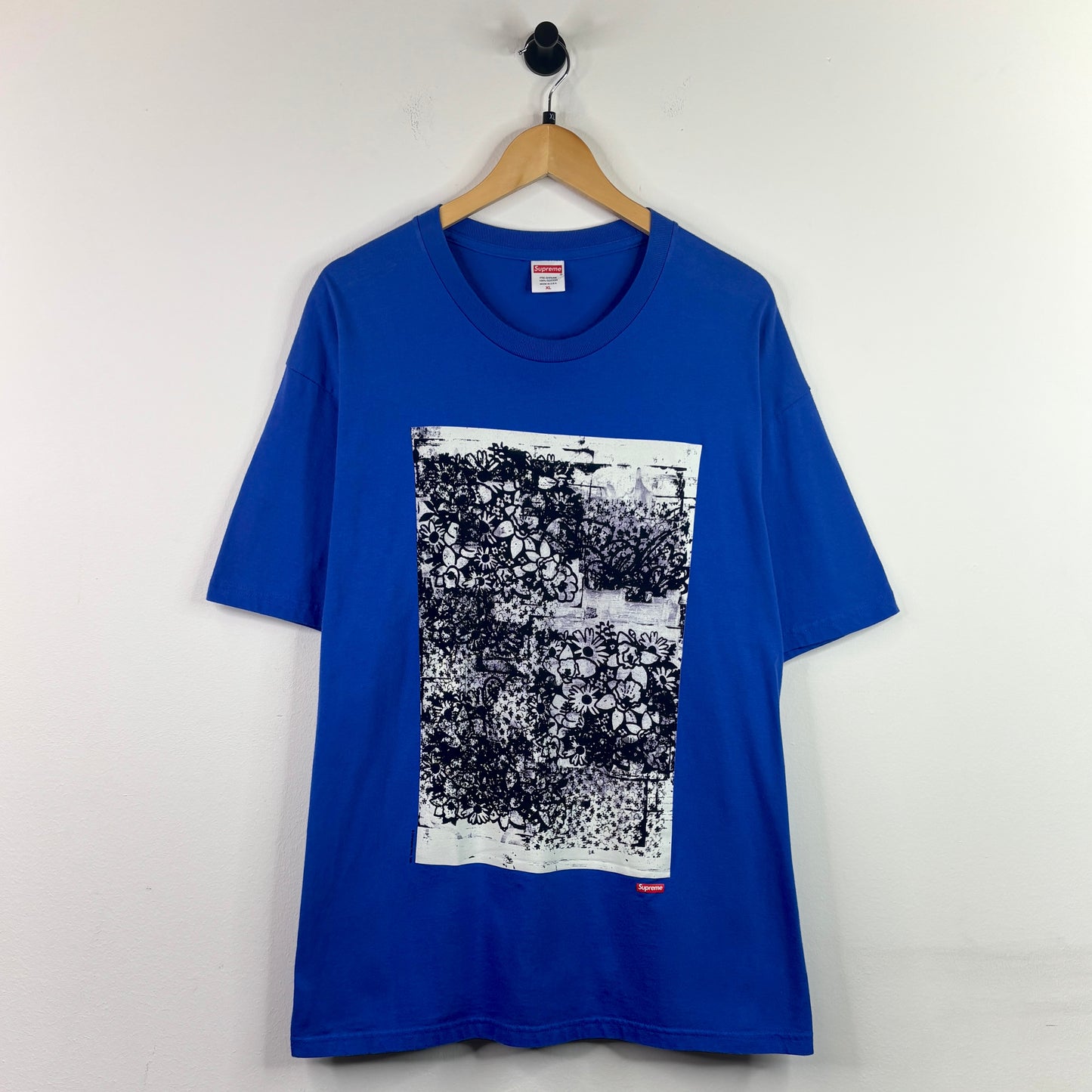 SUPREME BLUE FLOWER TEE