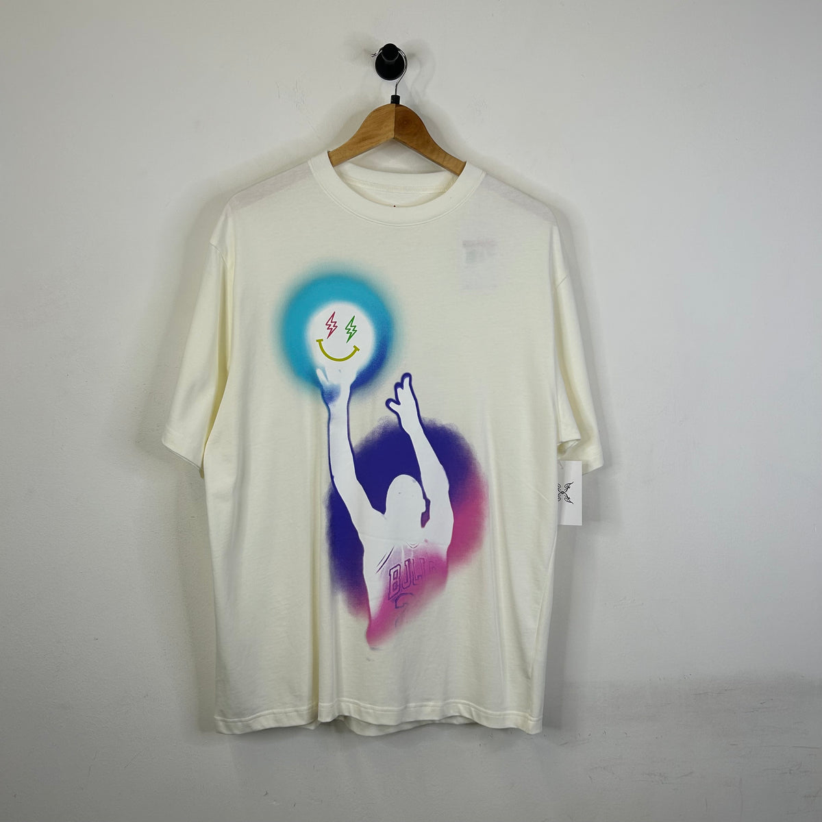 JORDAN X BALVIN T SHIRT WHITE