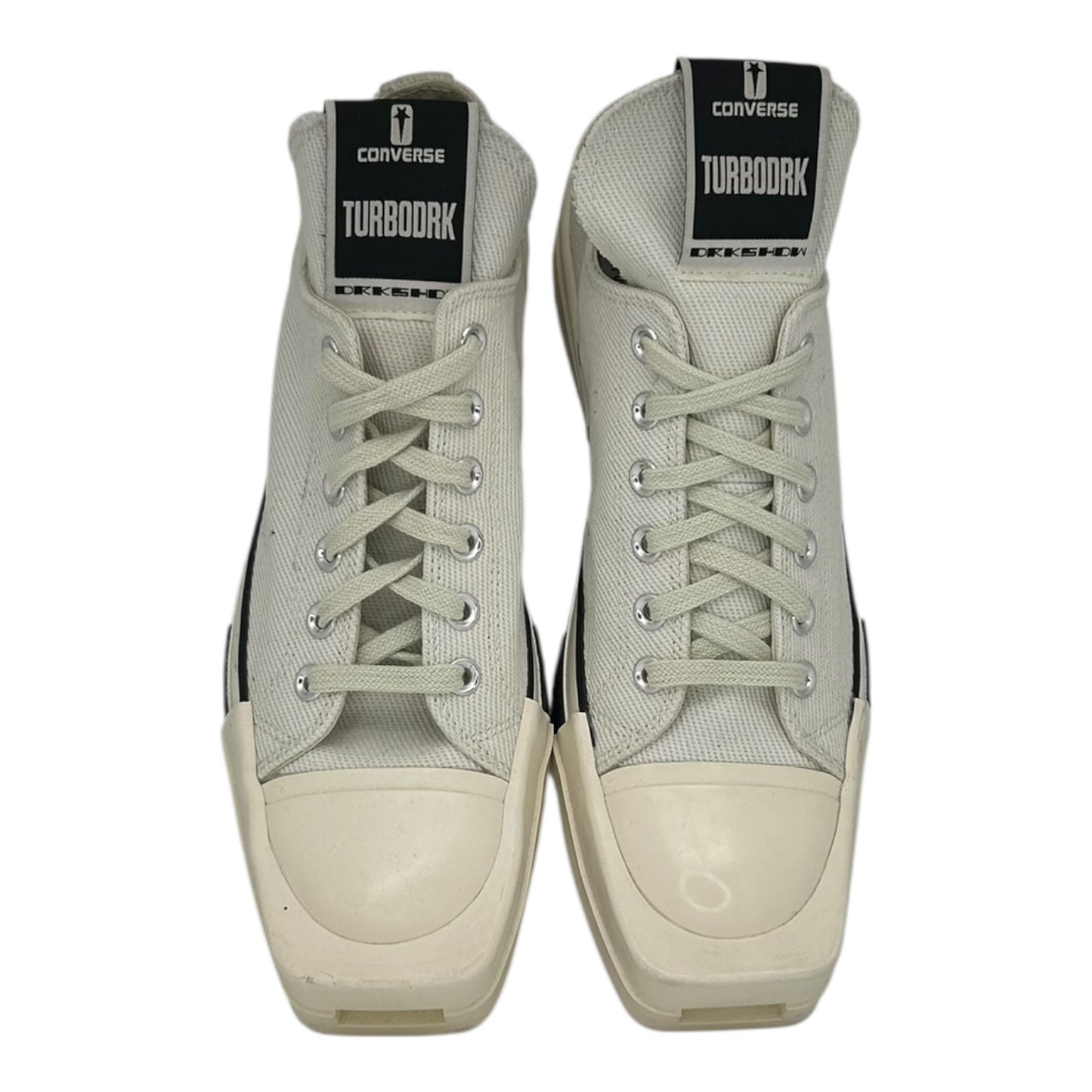 PREOWNED CONVERSE X DRKSHDW RICK OWNES LOW SNKR WHITE