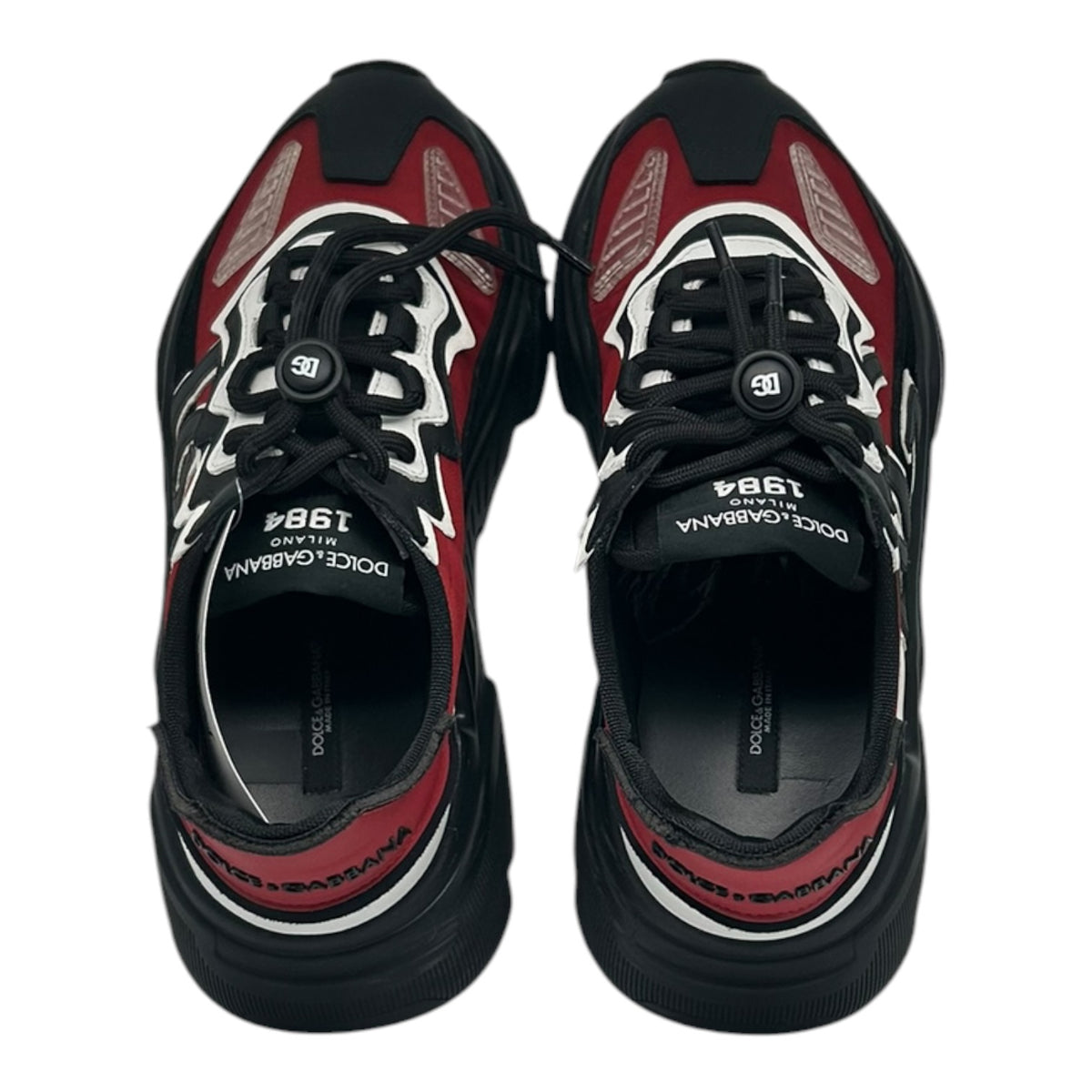 PREOWNED DOLCE & GABBANA DAYMASTER BLACK RED
