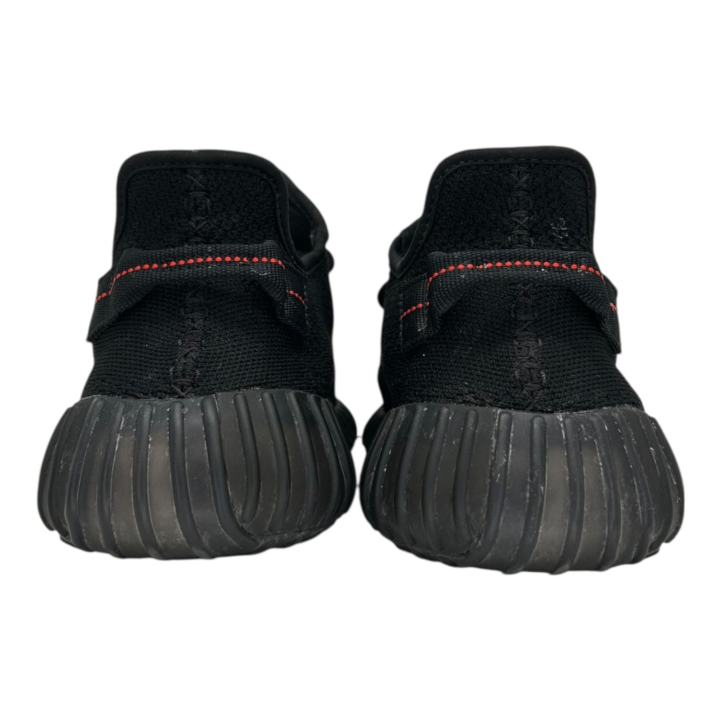 PREOWNED YEEZY 350 BLACK RED