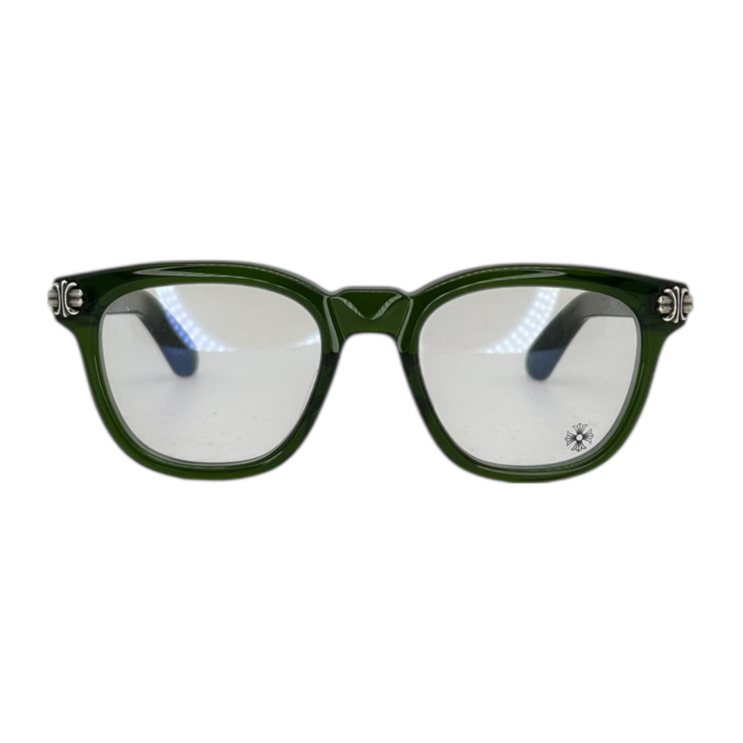 CHROME HEARTS SMOKE SHOW MOSS GREEN GLASSES