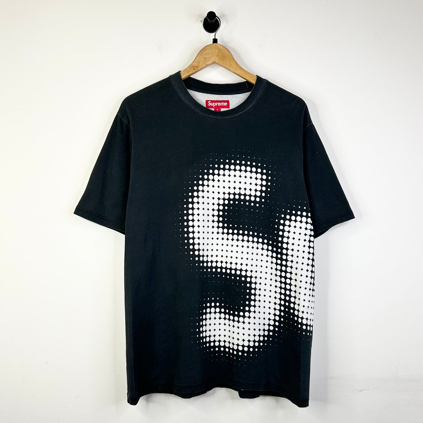 SUPREME MONOCHROME HALFTONE TEE