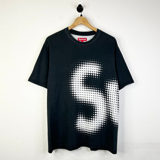 SUPREME MONOCHROME HALFTONE TEE