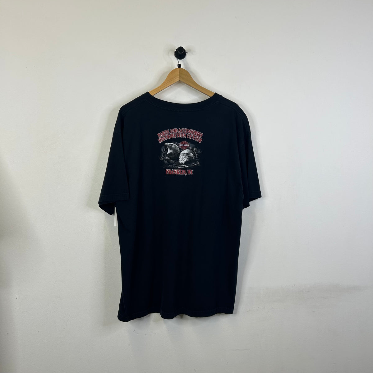 HARLEY DAVIDSON RED LIGHTNING EAGLE TEE