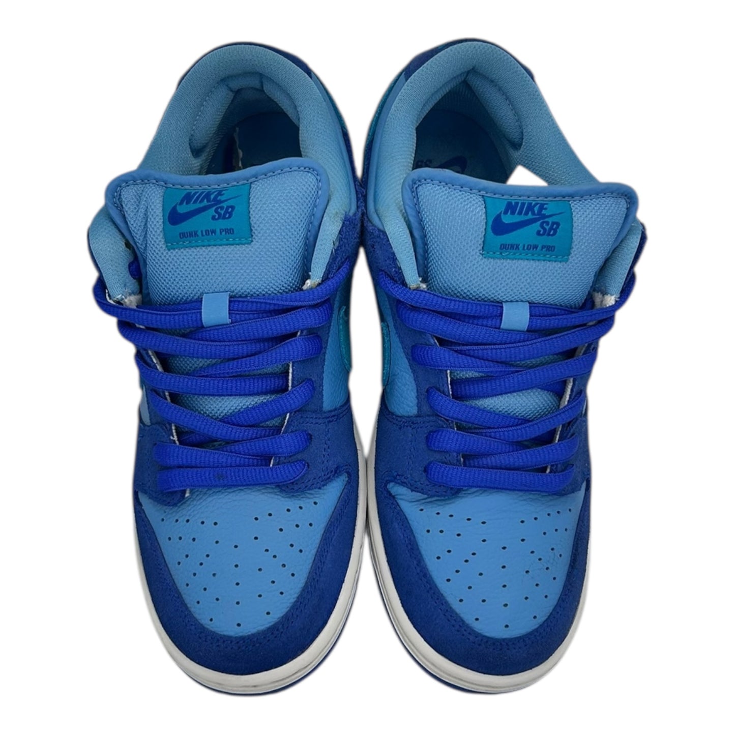 PREOWNED NIKE SB DUNK LOW BLUE RASPBERRY