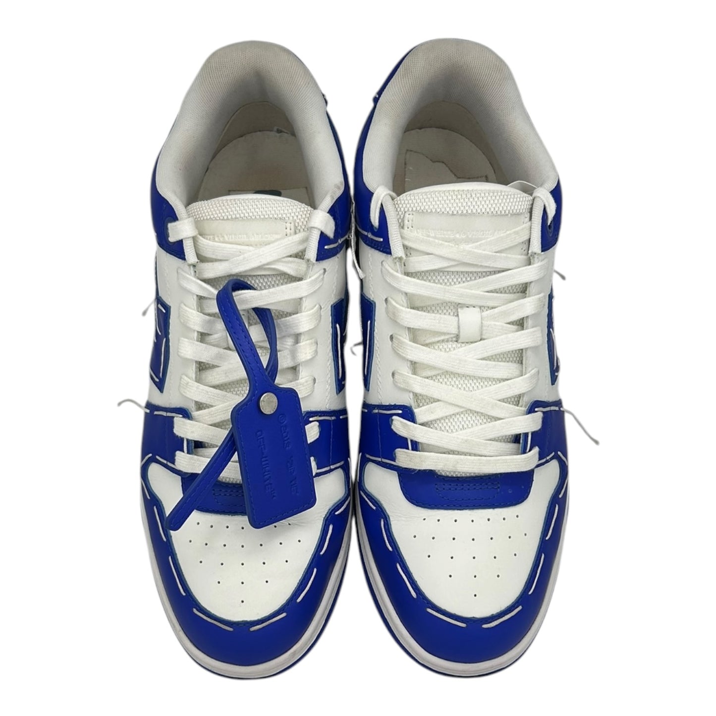 PREOWNED OFF WHITE OUT OF OFFICE SARTORIAL STITCH BLUE/WHITE