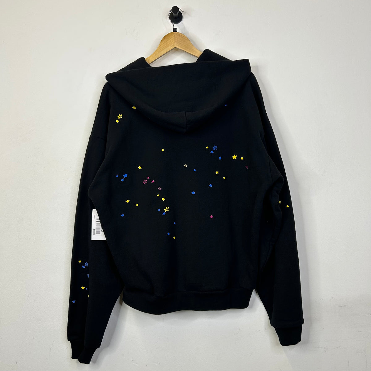 SP5DER PUNK V2 ZIP UP BLACK
