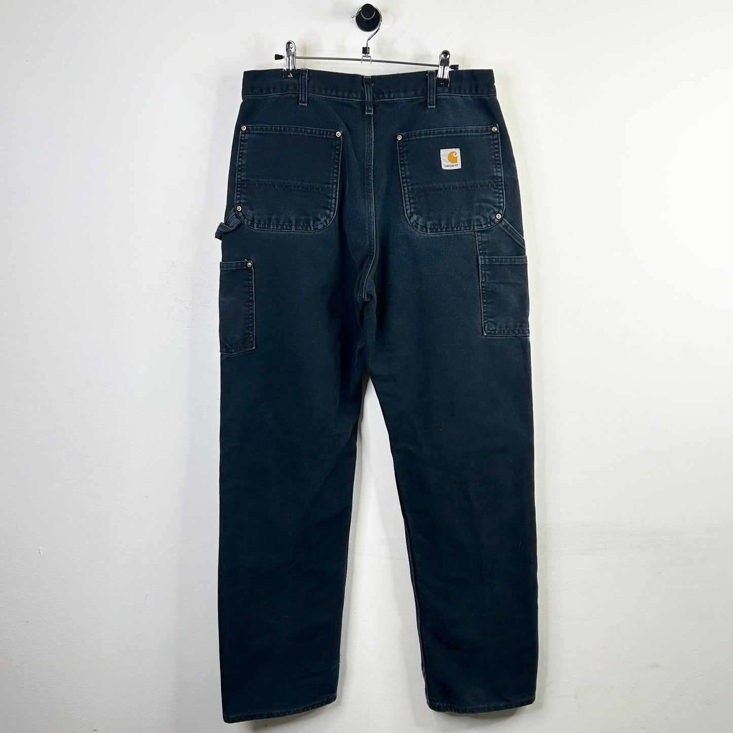 CARHARTT BLACK DOUBLE KNEE