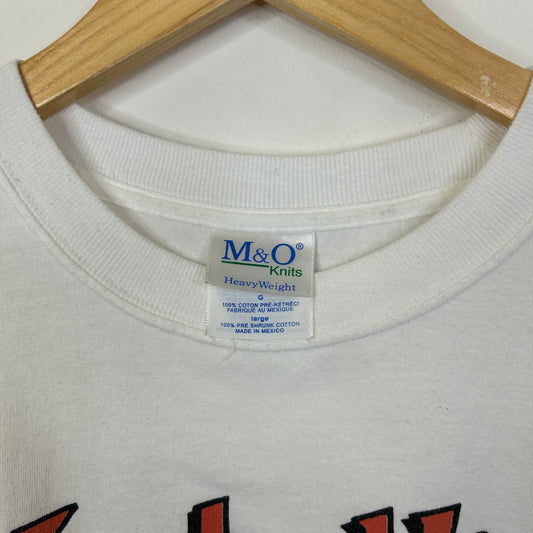 METALLICA CLUB 'EM ALL 2003 WHITE TEE