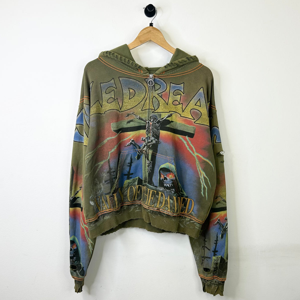 VALE FOREVER DAMNED BIG ZIP UP