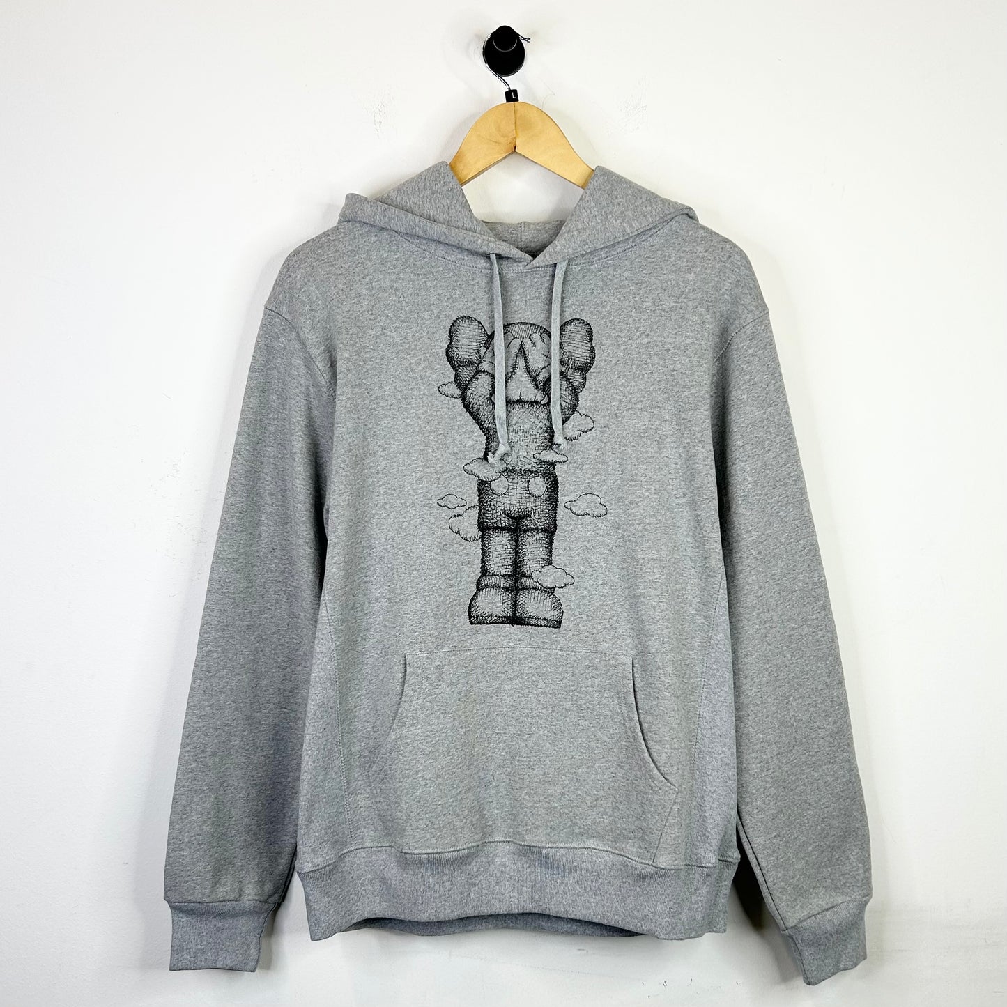 KAWS HOLIDAY UK HOODIE GREY