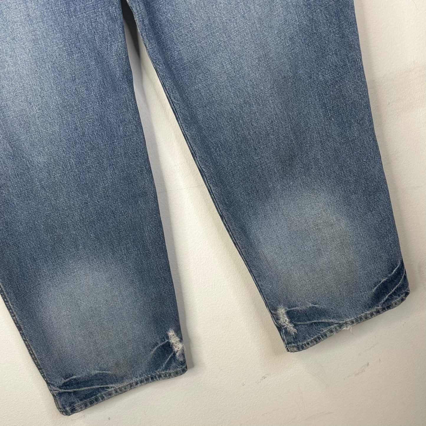 GIRBAUD BLUE JEAN RIPPED