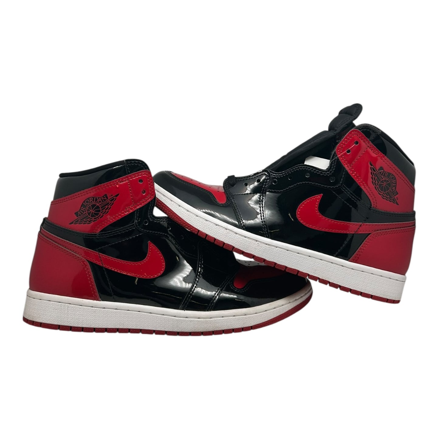 PREOWNED JORDAN 1 PATENT BRED SZ10.5