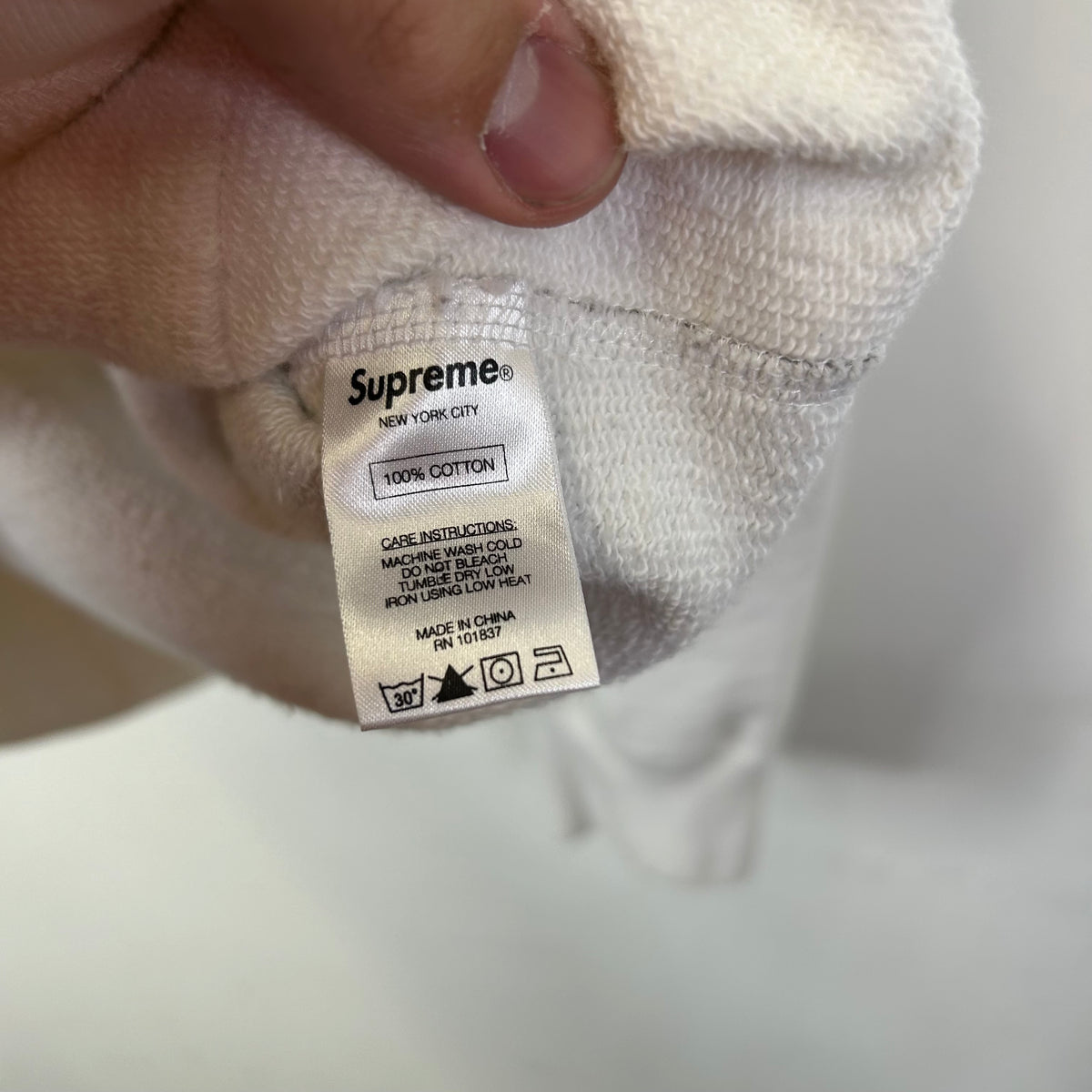 SUPREME X COMME DES GARCON BOX LOGO HOODIE