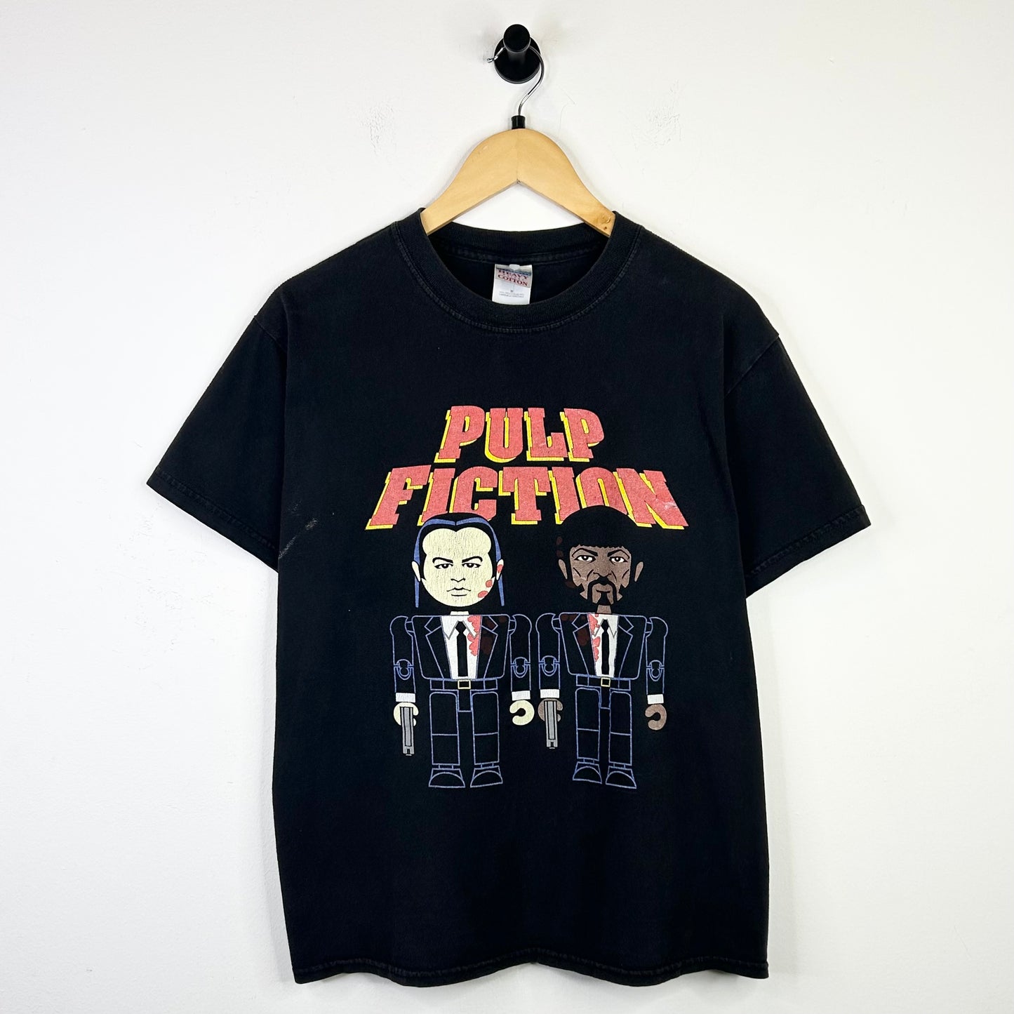 PULP FICTION CARTOON LOGO TEE