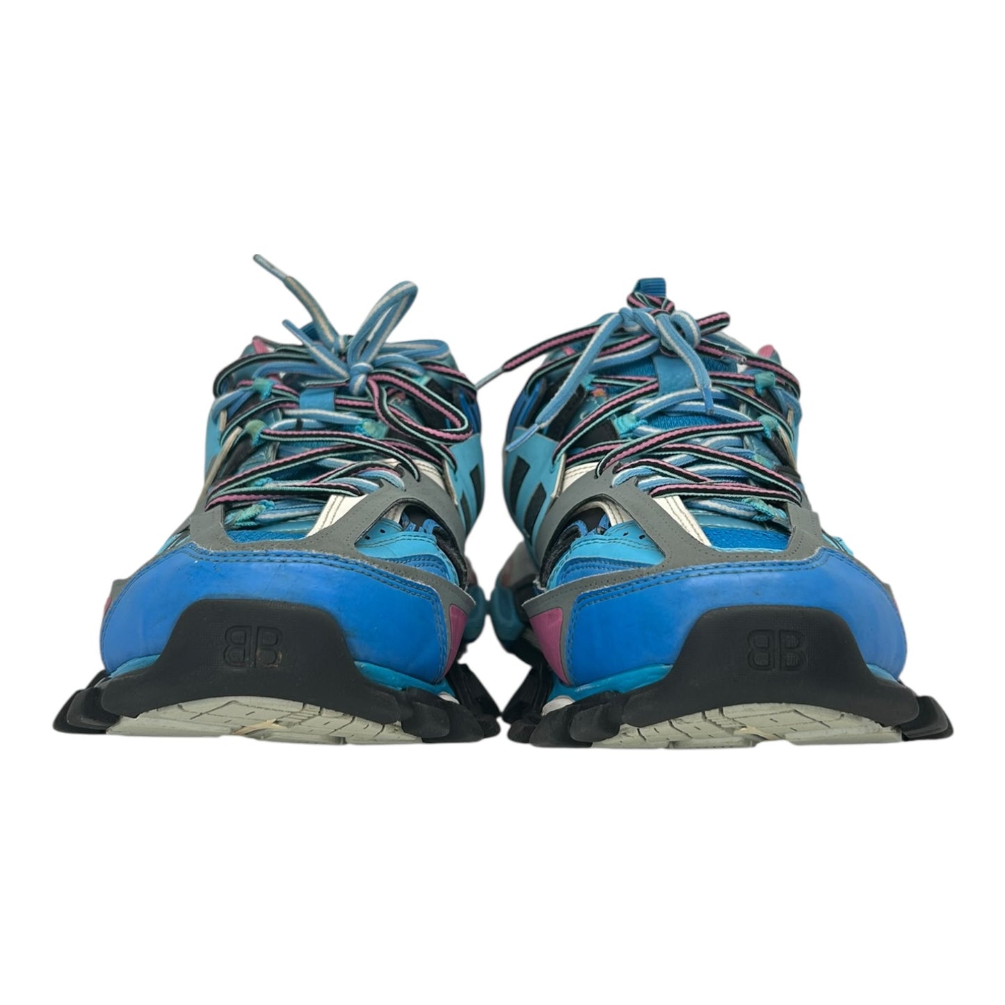 PREOWNED BALENCIAGA TRACK BLUE/PINK