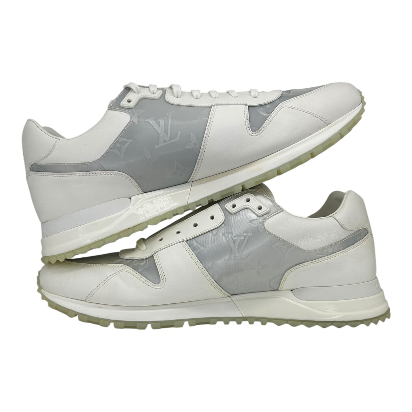 PREOWNED LOUIS VUITTON RUN AWAY SNKR WHITE