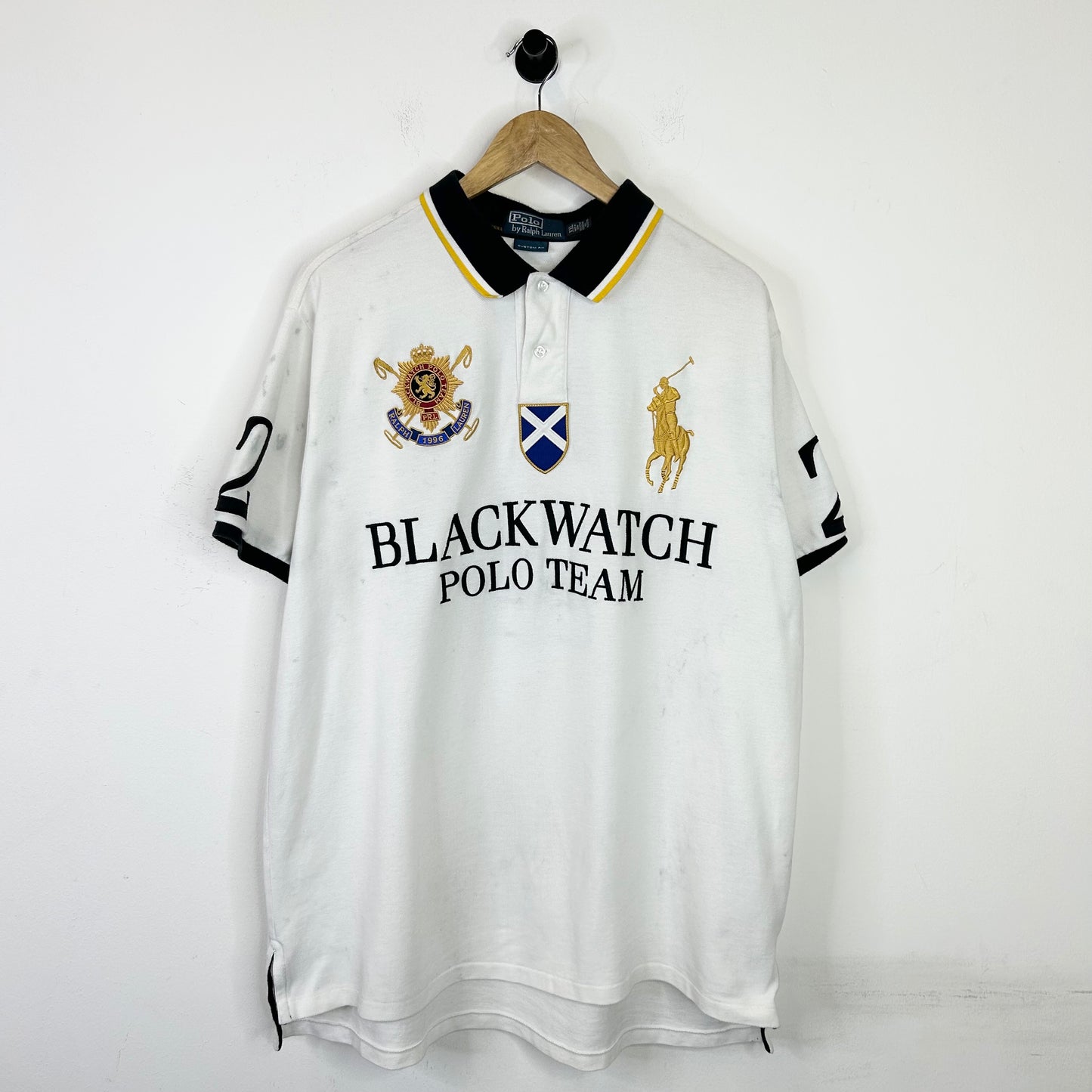 POLO RALPH LAUREN BLACKWATCH POLO TEAM SHIRT