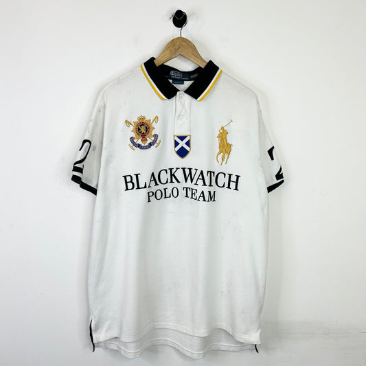 POLO RALPH LAUREN BLACKWATCH POLO TEAM SHIRT