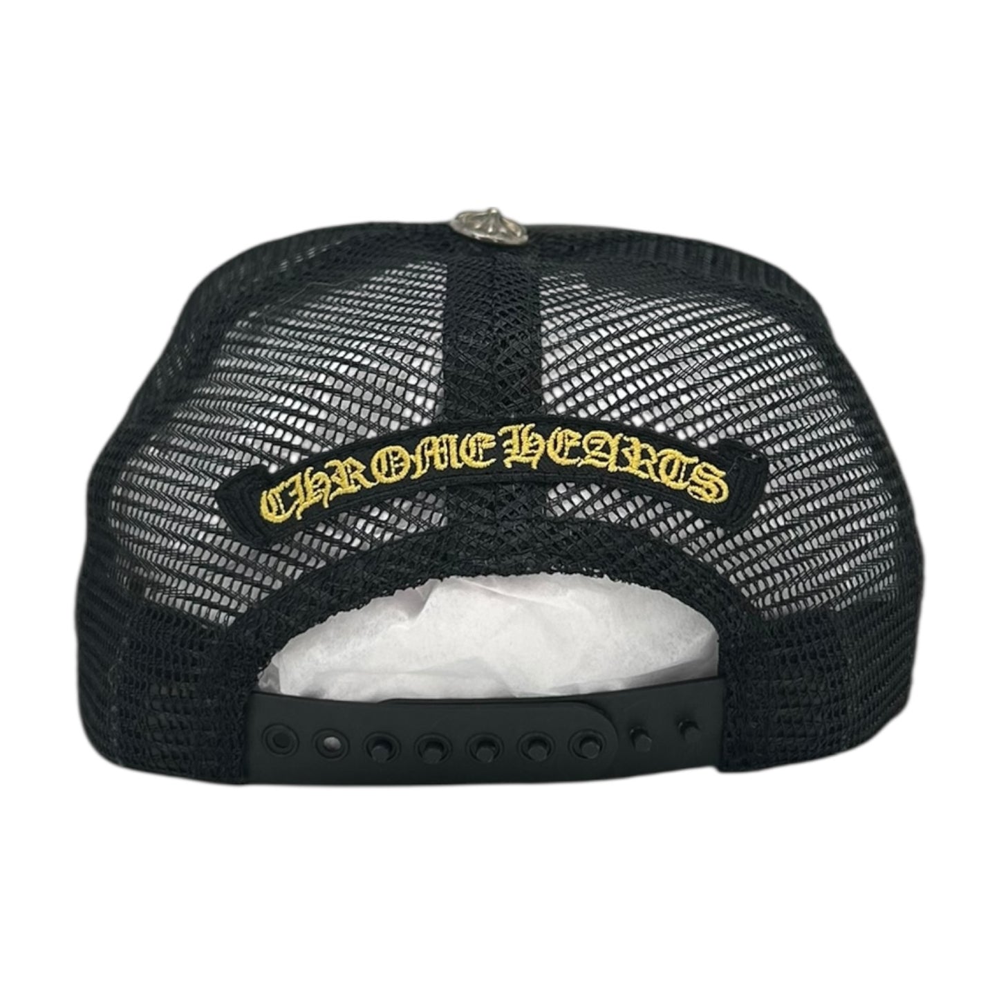 CHROME HEARTS CORDUROY HOLLYWOOD TRUCKER HAT