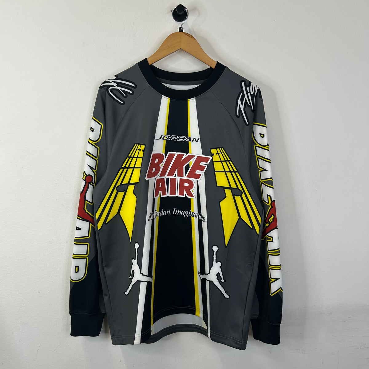 JORDAN X NIGEL SYLVESTER BMX JERSEY IRON GREY
