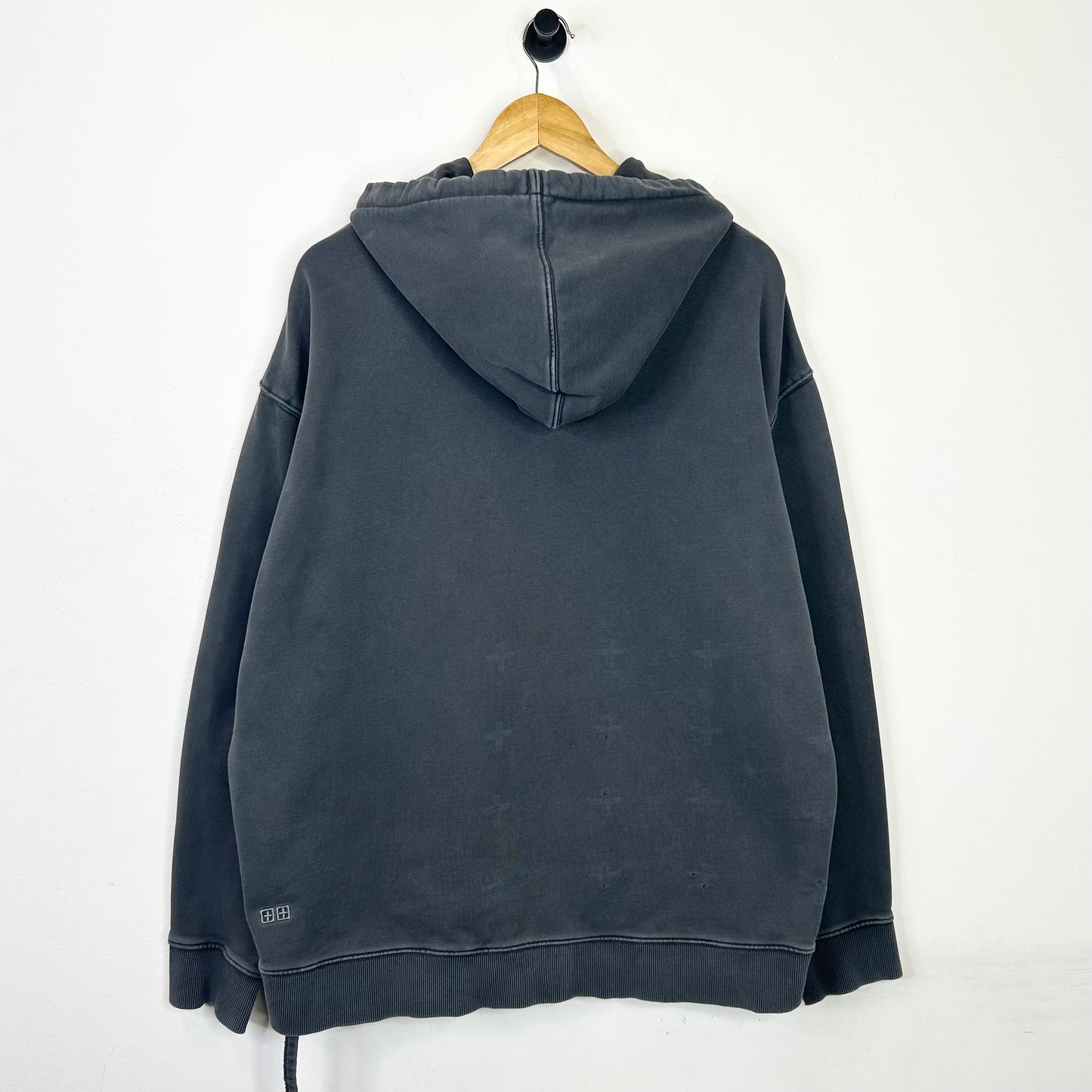 KSUBI FADED GREY HOODIE