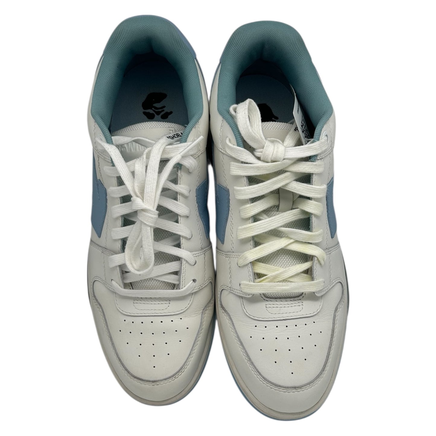 PREOWNED OFF WHITE OUT OF OFFICE LIGHT BLUE SZ 11