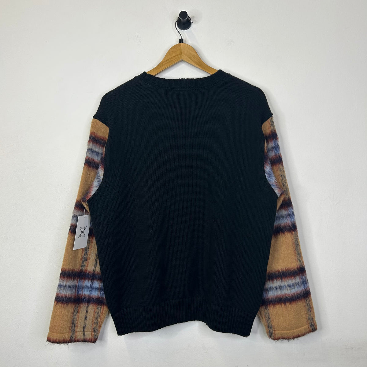 PLEASURES GUTS SWEATER BLACK