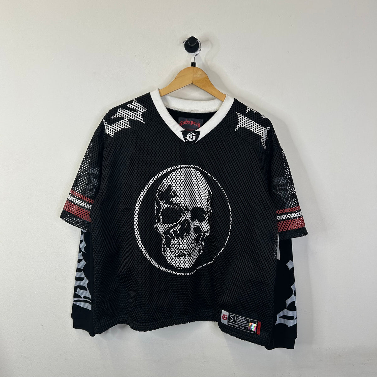GODSPEED TD LAYERED JERSEY BLACK RED