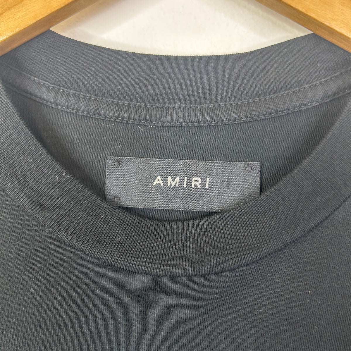 AMIRI EDEN ROCK AIRBRUSH T-SHIRT BLACK