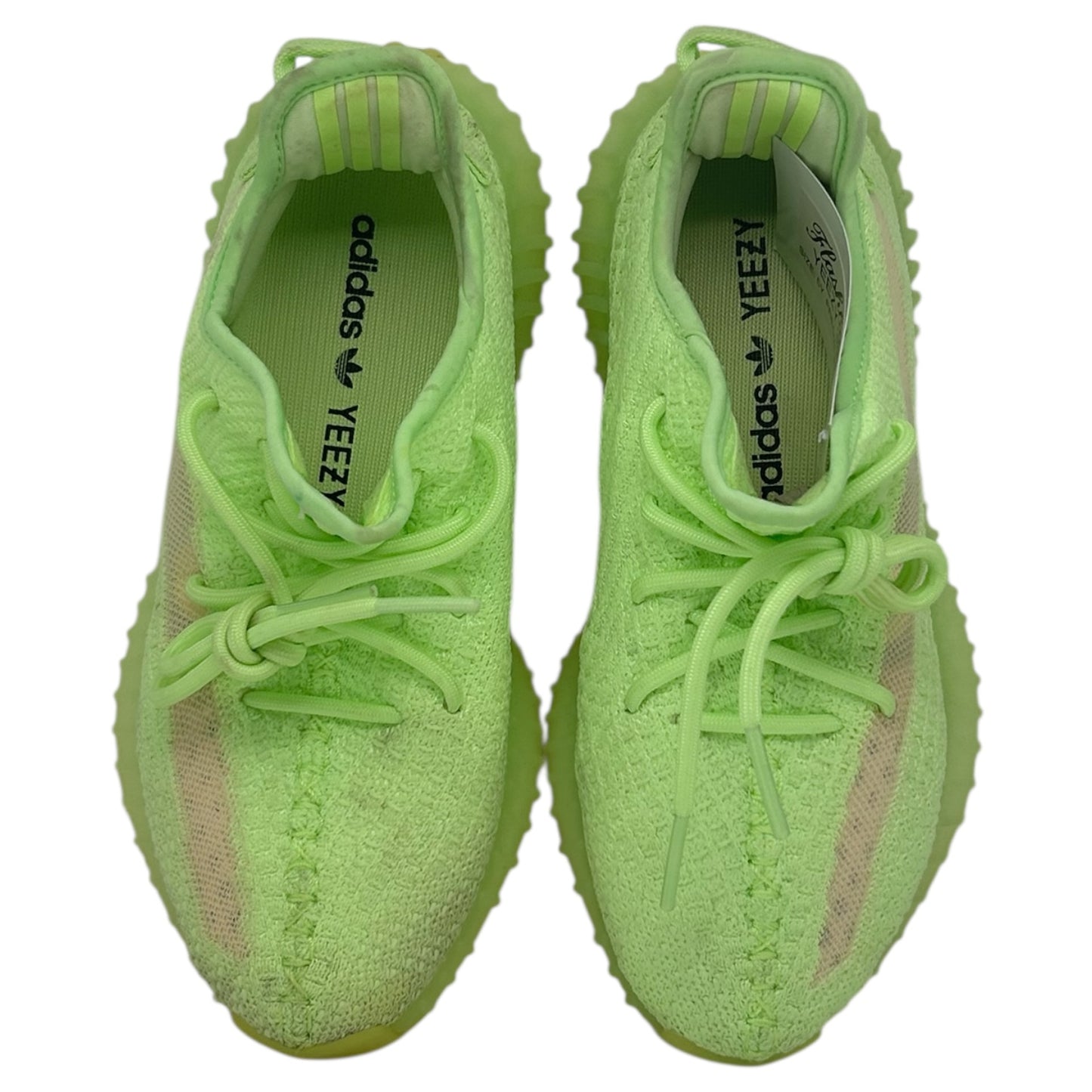 PREOWNED YEEZY 350 V2 GLOW SIZE 5Y