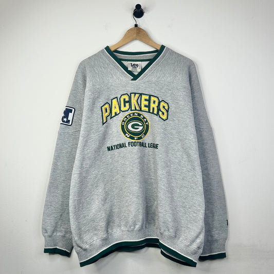 PACKERS EMBROIDERED OUTLINE LOGO CREW