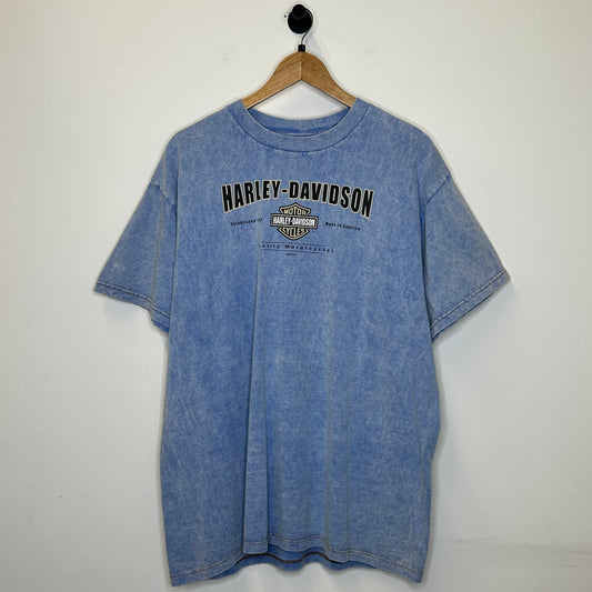 2000 HARLEY DAVIDSON FLORIDA BLUE STONE WASH TEE