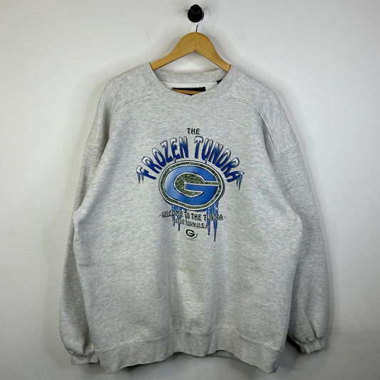 THE FROZEN TUNDRA PACKERS CREWNECK