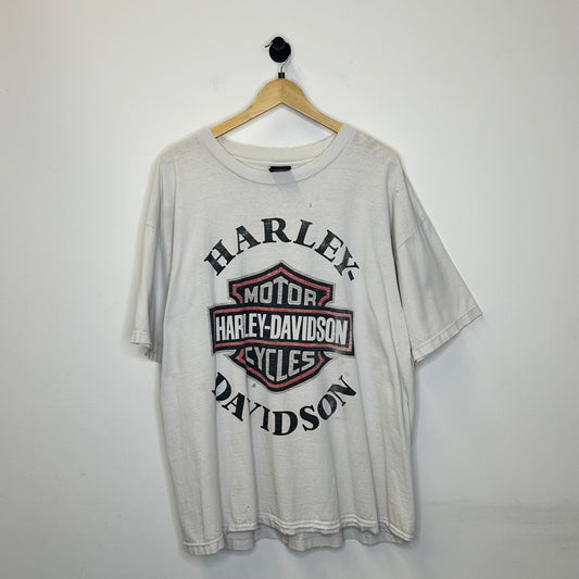 1998 HARLEY DAVIDSON CLASSIC LOGO DISTRESSED TEE