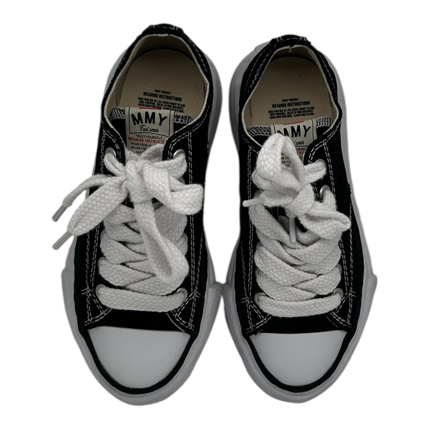 PREOWNED MAISON MIHARA YASUHIRO PETERSON LOW TOP