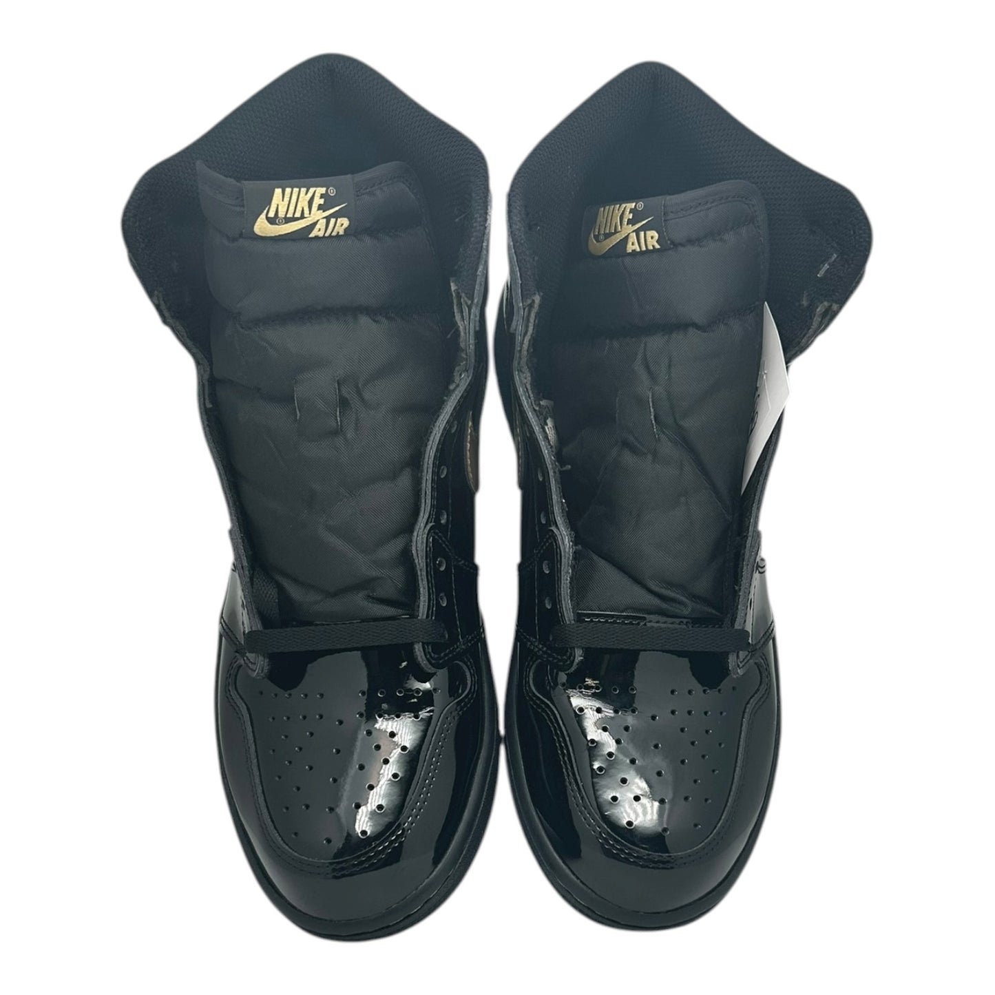 PREOWNED JORDAN 1 HIGH BLACK METALLIC GOLD