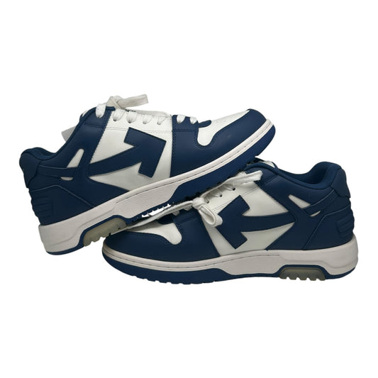 OFF-WHITE OUT OF OFFICE DARK BLUE WHITE SNEAKERS