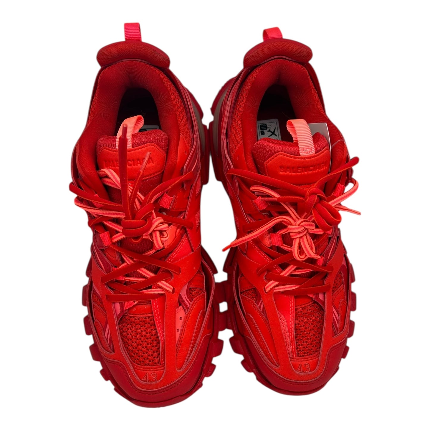 BALENCIAGA TRACK RED LED