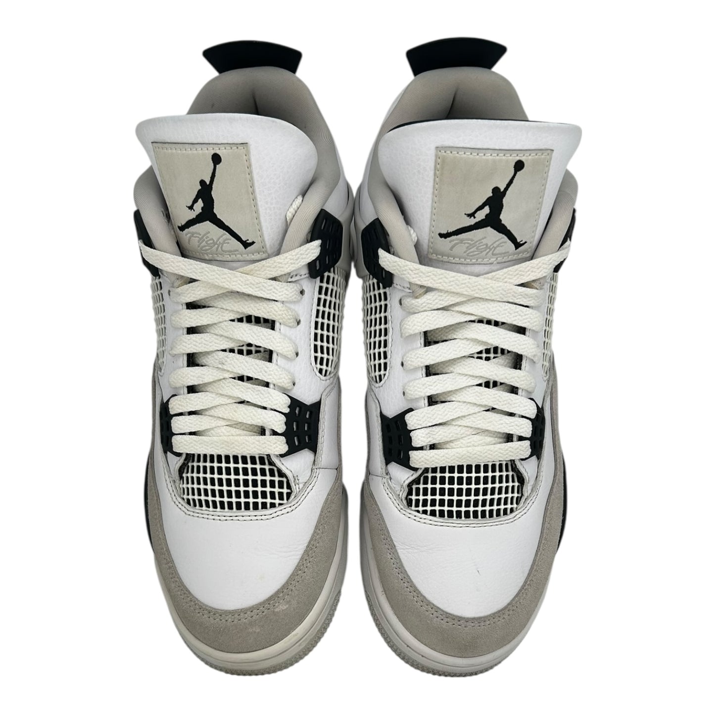 PREOWNED JORDAN 4 MILITARY BLACK