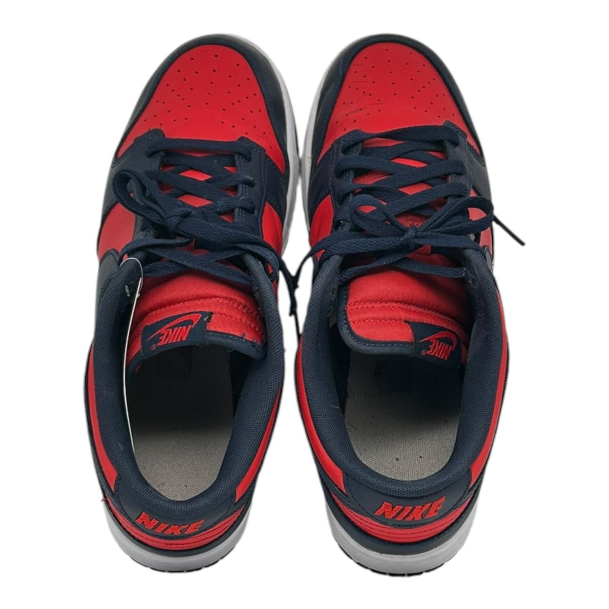 PREOWNED NIKE DUNK LOW UNIVERSITY RED OBSIDIAN