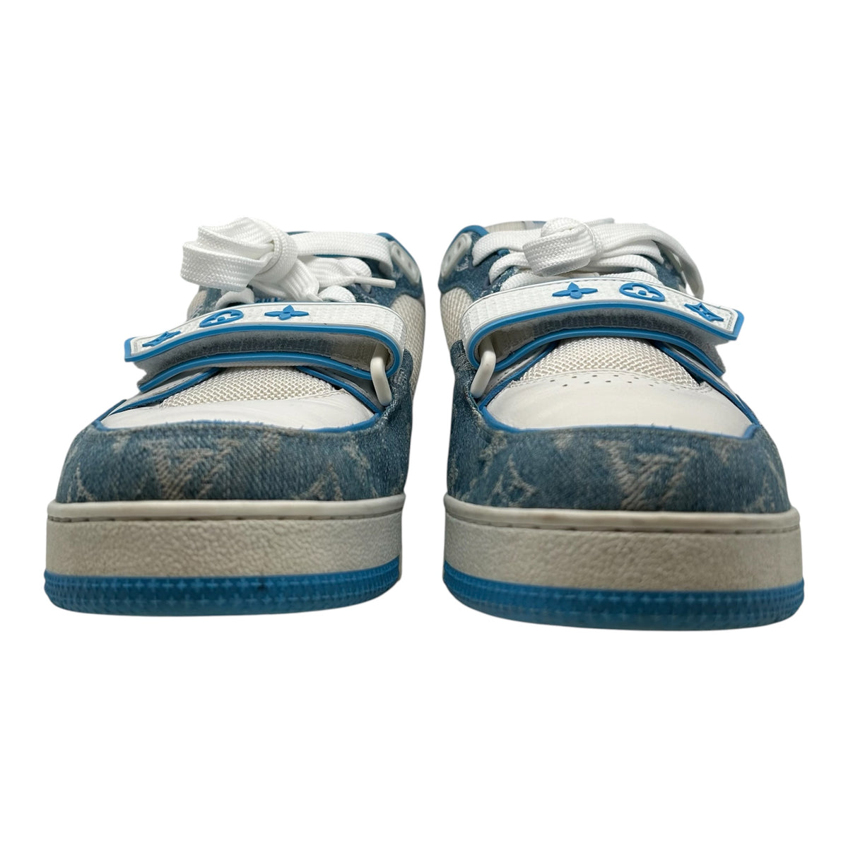 PREOWNED LOUIS VUITTON BLUE TRAINERS